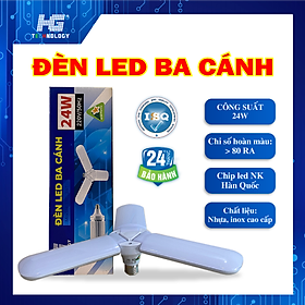 Đèn LED Mini chiếu sáng trang trí 3 cánh HG 24W/220V