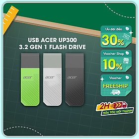 USB 3.2 Gen 1 Acer UP300 dung lượng USB 8GB - 1TB - Hàng chính hãng 