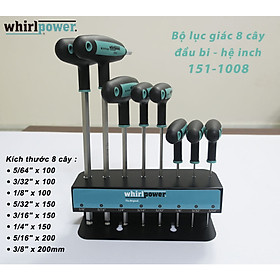 Mua Đầu Khóa Tuýp (hình lục giác) 8 cây -  5/64  x 100  3/32  x 100  1/8  x 100  5/32  x 150  3/16  x 150  1/4  x 150  5/16  x 200  3/8  x 200mm
