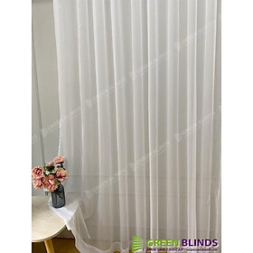 Mua Rèm voan trắng trơn giá rẻ loại dày xịn DEMI