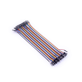 Mua Tệp 40 Sợi Dây Nối 7 Màu Dài 21Cm (2 Đầu Đực - Đực)