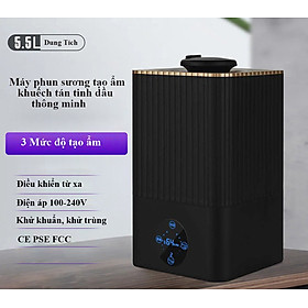 Mua Máy Tạo Ẩm Phun Sương Khuếch Tán Tinh Dầu Dung Tích Lớn 5.5 Lít Dành Cho Văn Phòng  Gia Đình Tiện Lợi