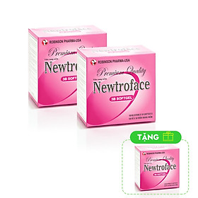 COMBO 2 HỘP TPCN NEWTROFACE NANG MỀM - giúp bổ sung vitamin  B1,B6,B12,tăng cường kháng thể,giảm đau dây thần kinh- hộp 100 viên TẶNG 1 HỘP