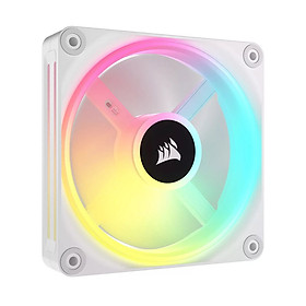 Hình ảnh Quạt máy tính Corsair iCUE LINK QX120 RGB WHITE, Magnetic Dome RGB Fan - Hàng Chính Hãng