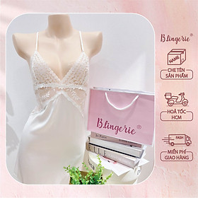 Váy Ngủ Hở Lưng Nữ Tính - B.Lingerie