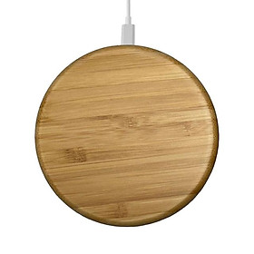 Bộ sạc không dây di động cho iPhone 13 12 Pro Wood sạc cho Samsung Mobile Phone S6 S7 S9 S8 Bộ sạc điện thoại không dây