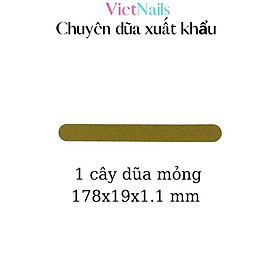 Dũa móng bột móng gel móng tự nhiên làm từ giấy nhám vàng cao cấp nhập khẩu, dụng cụ làm móng không thể thiếu