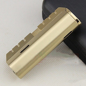 Mua Hột Qụet Bật Lửa khò 3 tia H089 kiêm đục hiển thị mức nhiên liệu đẹp độc lạ - giao màu ngẫu nhiên