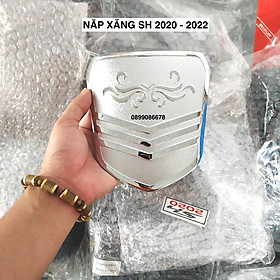 Mua Ốp Nắp Xăng Dành Cho Xe SH 2020  2021  2022 - Crom  Chrome - Phụ kiện đồ chơi  ốp trang trí  bảo vệ xe máy