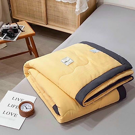 Chăn hè đũi mềm mịn, thoáng mát phù hợp cho các chuyến du lich dã ngoại, dân văn phòng – hàng nhập cao cấp
