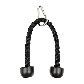 Tricep Rope Cable Attachments Heavy Duty for Forearm Weight Lifting Shoulder
