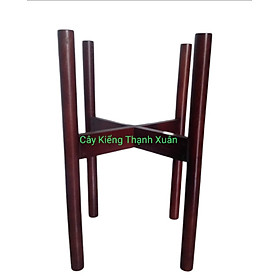 Kệ Đôn Gỗ Để Chậu Cây-Giá Đỡ Chậu Hoa Kích Thước Lọt Lòng 26cm