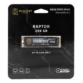 Ổ Cứng gắn trong SSD QUEST RAPTOR 256GB / 512GB / 1TB 2.5 M.2 NVME PCIe Hàng Chính Hãng