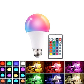 Mua Bóng Đèn LED RGB 220V Đèn Thông Minh 7W Với Điều Khiển Từ Xa LED Home Magic RGB Thay Đổi Màu Có Thể Điều Chỉnh Độ Sáng  Trang Trí Nội Thất Quán Bar Tiệc Tùng