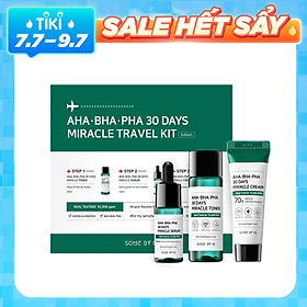 Bộ sản phẩm mini size Some By Mi AHA-BHA-PHA 30 Days Miracle Travel Kit