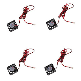 4Pcs silent 24V 40mmx40mmx10mm 4010 DC Brushless Cooling Fan for 3D Printers