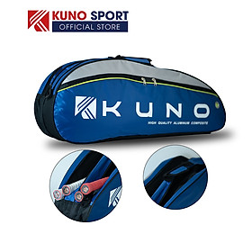 Túi Đựng Vợt Cầu Lông KUNO 3 Ngăn Sức Chứa Lớn 1 Quai Khoác Đường Nét Bền Đẹp - Túi GY05