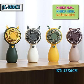 Mua Quạt Tích Điện Cầm Tay Mini Có Sạc Loại Tai Thú JL-8802