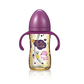 Bình sữa cổ rộng KUKU KU5867 có tay cầm 330ml