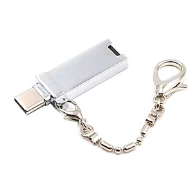 Universal Metal USB Type C TF Card Reader OTG Adapter