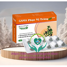 ￼Viên  Đại Tràng GAMA PHỤC VỊ TRÀNG  Gold  Vinaphar - Hộp 30 Viên - Tăng Cường Tiêu Hóa