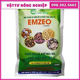 Men Vi Sinh EMZEO Khủ Mùi Hôi Phân Cá, Ủ Đậu Tương, Rác Thải - Gói 200g