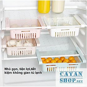 Khay đựng thực phẩm, khay phụ đa năng, tiện dụng cho tủ lạnh,tiết kiệm diện tích-GD386-KTL-DChinh