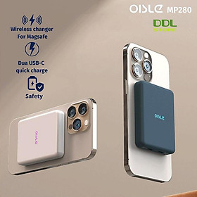 Mua Pin Sạc Dự Phòng Không Dây Oisle MP280 8000Mah Siêu Nhỏ Gọn Hỗ Trợ Sạc Nhanh Dùng Cho Di Động – Hàng Chính Hãng