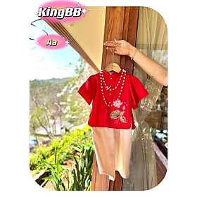 Bộ bà ba cho bé gái đi chơi biểu diễn mẫu hoa đẹp từ 12-40kg chất lụa mềm mát