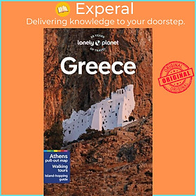Sách - Lonely Planet Greece by Helen Iatrou (UK edition, paperback)