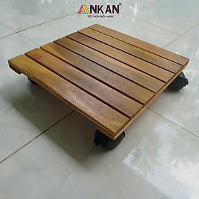 Mua Đôn Chậu Cây Cảnh Có Bánh Xe Cỡ Lớn 35Cm Thích Hợp Đặt Chậu Cây Trong Nhà Thuận Tiện Di Chuyển Màu Vàng