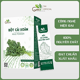 Bột cải xoăn Kale nguyên chất Goce - 60g (20 gói x 3g)