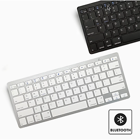 Bàn Phím mini Bluetooth Không Dây nhỏ gọn cho laptop, ipad, điện thoại tivi thông minh - HÀNG CHÍNH HÃNG