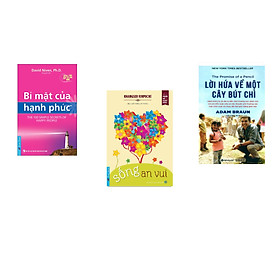 Combo 3 cuốn sách: Bí Mật Của Hạnh Phúc + Sống An Vui + Lời hứa về một cây bút chì