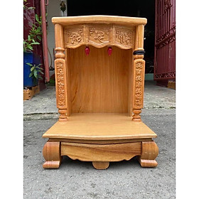 Mua Bàn thờ thần tài ông địa 40 x 60cm   bàn thờ gỗ   bàn thờ ông địa