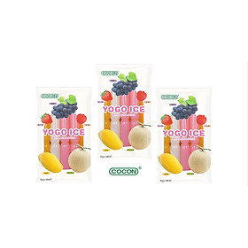 COMBO 3 GÓI KEM ĐÁ YOGO ICE COCON 450ML