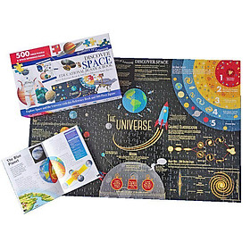 Wonders Of Learning: Discover Space Educational Jigsaw & Book
