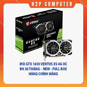 Mua Card đồ họa MSI GTX 1650 VENTUS XS 4G OC  - Hàng Chính Hãng