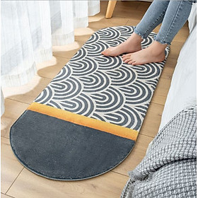 Thảm đôi (lau) chùi chân dài 50x120cm, thảm sợi lông len đặt cửa ra vào, thảm đặt chân giường Cao Cấp