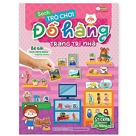 Sách Trò chơi Đồ hàng Trang Trí Nhà (Hơn 200 Stickers)