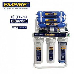 Máy lọc nước RO không vỏ tủ Empire 9,10,11 cấp lọc, Máy lọc nước để gầm Empire- Hàng chính hãng