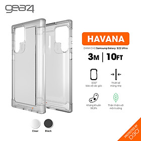Ốp lưng chống sốc Gear4 D3O Havana 3m cho Samsung Galaxy S22 series - Hàng chính hãng