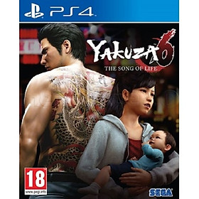 Mua Đĩa Game Ps4: Yakuza 6-The Song Of Life - Hàng Nhập Khẩu
