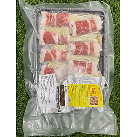 Ba Chỉ Bò Mỹ cuộn nấm kim châm - 305gram