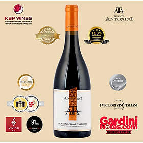 RƯỢU VANG ĐỎ Ý ANTONINI MONTEPULCIANO D ABRUZZO DOC