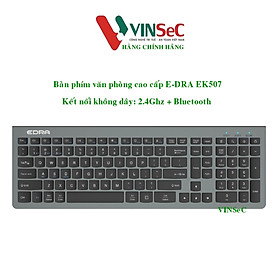 Mua Bàn phím không dây Bluetooth EDRA EK507 - Hàng Chính Hãng