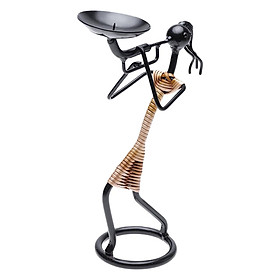 Mua Chân Đế Nến Mỹ Thuật Eden Candle Hình Nữ Nhạc Công Trumpet EDC-N029
