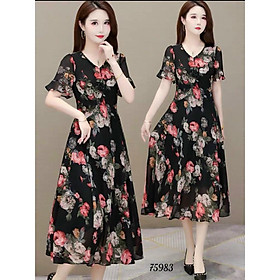 ĐÀM XÒE HOA LỤA DỰ TIỆC DÀNH CHO CÁC NÀNG TÔN DÁNG THỜI TRANG