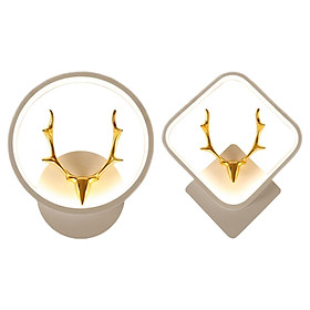 2x Wall Lamp LED Sconce Light Fixtures Lantern for Home Doorway Living Room