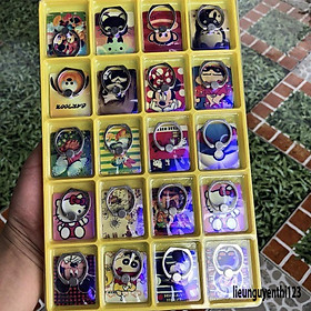 Mua (Deal 4k)-Giá Đỡ Chiếc Nhẫn Logo Hoạt Hình-Nhẫn đỡ điện thoại in hình hoạt hình độc đáo